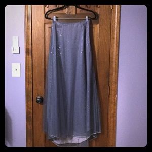 Vintage 90s Express Maxi Skirt Evening